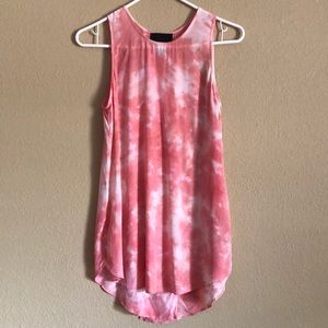 Cynthia Rowley opened back tank top